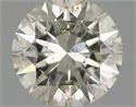 Natural Diamond 0.51 Carats, Round with Very Good Cut, I Color, SI2 Clarity and Certified by IGI