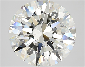 Picture of Natural Diamond 5.03 Carats, Round with Excellent Cut, J Color, VS1 Clarity and Certified by GIA