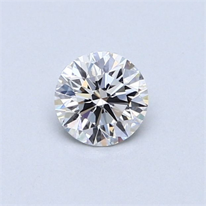 Picture of Natural Diamond 0.44 Carats, Round with Excellent Cut, D Color, VS2 Clarity and Certified by GIA