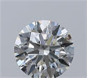 Natural Diamond 0.42 Carats, Round with Excellent Cut, H Color, VS2 Clarity and Certified by GIA