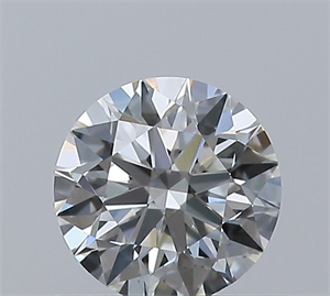 Picture of Natural Diamond 0.42 Carats, Round with Excellent Cut, H Color, VS2 Clarity and Certified by GIA