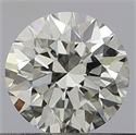 Natural Diamond 0.40 Carats, Round with Excellent Cut, I Color, VS1 Clarity and Certified by GIA