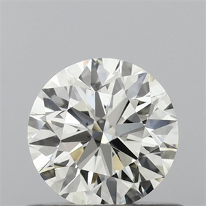 Picture of Natural Diamond 0.60 Carats, Round with Excellent Cut, J Color, VS1 Clarity and Certified by IGI