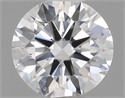 Natural Diamond 0.40 Carats, Round with Very Good Cut, F Color, SI2 Clarity and Certified by GIA