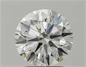 Natural Diamond 2.04 Carats, Round with Excellent Cut, H Color, VS2 Clarity and Certified by GIA