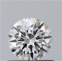 Natural Diamond 0.46 Carats, Round with Excellent Cut, I Color, VS2 Clarity and Certified by GIA