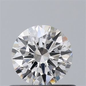 Picture of Natural Diamond 0.46 Carats, Round with Excellent Cut, I Color, VS2 Clarity and Certified by GIA