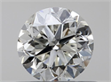 Natural Diamond 0.50 Carats, Round with Good Cut, K Color, VS1 Clarity and Certified by GIA