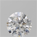 Natural Diamond 2.07 Carats, Round with Excellent Cut, D Color, VVS2 Clarity and Certified by GIA