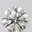 Natural Diamond 0.40 Carats, Round with Excellent Cut, I Color, VVS1 Clarity and Certified by IGI