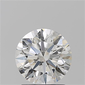 Picture of Natural Diamond 1.63 Carats, Round with Excellent Cut, G Color, VVS1 Clarity and Certified by GIA