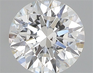 Picture of Natural Diamond 0.40 Carats, Round with Excellent Cut, E Color, SI2 Clarity and Certified by GIA