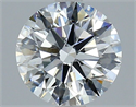 Natural Diamond 2.05 Carats, Round with Excellent Cut, F Color, VS1 Clarity and Certified by GIA