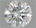 Natural Diamond 0.50 Carats, Round with Very Good Cut, I Color, SI2 Clarity and Certified by GIA