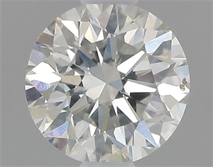 Picture of Natural Diamond 0.50 Carats, Round with Very Good Cut, I Color, SI2 Clarity and Certified by GIA