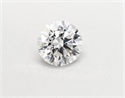 Natural Diamond 2.01 Carats, Round with Excellent Cut, H Color, SI2 Clarity and Certified by GIA