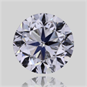 Natural Diamond 0.50 Carats, Round with Good Cut, H Color, VVS2 Clarity and Certified by GIA