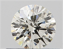 Natural Diamond 0.40 Carats, Round with Excellent Cut, K Color, VS2 Clarity and Certified by GIA