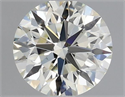 Natural Diamond 0.41 Carats, Round with Excellent Cut, K Color, VS1 Clarity and Certified by IGI