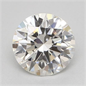 Natural Diamond 0.40 Carats, Round with Excellent Cut, H Color, VVS1 Clarity and Certified by GIA