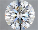 Natural Diamond 2.00 Carats, Round with Excellent Cut, H Color, VS2 Clarity and Certified by GIA