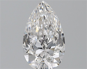 Picture of Natural Diamond 1.81 Carats, Pear with  Cut, D Color, VVS2 Clarity and Certified by GIA