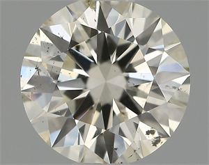 Picture of Natural Diamond 0.60 Carats, Round with Excellent Cut, I Color, SI2 Clarity and Certified by IGI