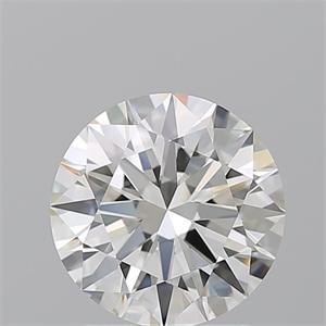 Picture of Natural Diamond 2.01 Carats, Round with Excellent Cut, I Color, VVS1 Clarity and Certified by GIA