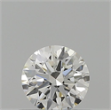 Natural Diamond 0.40 Carats, Round with Excellent Cut, I Color, VS1 Clarity and Certified by GIA