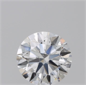 Natural Diamond 1.10 Carats, Round with Excellent Cut, D Color, VVS1 Clarity and Certified by GIA