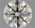 Natural Diamond 0.50 Carats, Round with Excellent Cut, I Color, VS2 Clarity and Certified by IGI