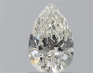 Picture of Natural Diamond 0.75 Carats, Pear with  Cut, I Color, VVS1 Clarity and Certified by GIA