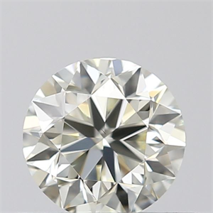 Picture of Natural Diamond 0.40 Carats, Round with Good Cut, J Color, VS2 Clarity and Certified by IGI