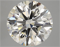 Natural Diamond 5.80 Carats, Round with Excellent Cut, J Color, VS1 Clarity and Certified by GIA