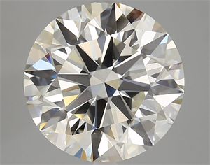 Picture of Natural Diamond 5.80 Carats, Round with Excellent Cut, J Color, VS1 Clarity and Certified by GIA