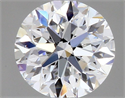 Natural Diamond 0.40 Carats, Round with Very Good Cut, E Color, VVS2 Clarity and Certified by GIA