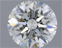 Natural Diamond 0.40 Carats, Round with Excellent Cut, H Color, VS1 Clarity and Certified by IGI