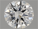 Natural Diamond 1.50 Carats, Round with Excellent Cut, D Color, VVS1 Clarity and Certified by GIA