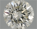 Natural Diamond 0.65 Carats, Round with Very Good Cut, I Color, I1 Clarity and Certified by IGI