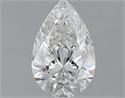 Natural Diamond 1.02 Carats, Pear with  Cut, G Color, VVS2 Clarity and Certified by GIA