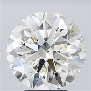 Picture of Natural Diamond 5.01 Carats, Round with Excellent Cut, I Color, SI1 Clarity and Certified by IGI