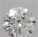 Natural Diamond 0.60 Carats, Round with Excellent Cut, J Color, SI2 Clarity and Certified by GIA