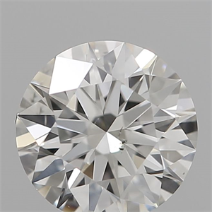 Picture of Natural Diamond 0.60 Carats, Round with Excellent Cut, J Color, SI2 Clarity and Certified by GIA