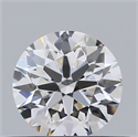 Natural Diamond 0.40 Carats, Round with Excellent Cut, D Color, VS1 Clarity and Certified by GIA