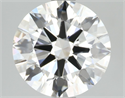 Natural Diamond 2.02 Carats, Round with Excellent Cut, H Color, VS2 Clarity and Certified by GIA