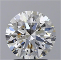 Natural Diamond 2.02 Carats, Round with Excellent Cut, I Color, SI2 Clarity and Certified by GIA