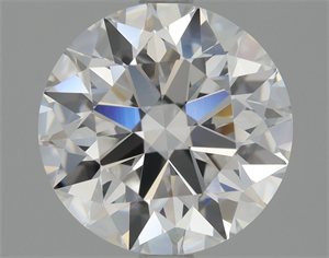 Picture of Natural Diamond 2.30 Carats, Round with Excellent Cut, E Color, VVS1 Clarity and Certified by GIA