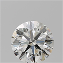 Natural Diamond 1.63 Carats, Round with Excellent Cut, I Color, VVS1 Clarity and Certified by GIA