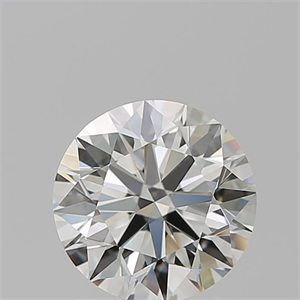 Picture of Natural Diamond 1.63 Carats, Round with Excellent Cut, I Color, VVS1 Clarity and Certified by GIA