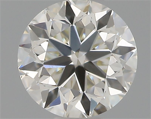 Picture of Natural Diamond 0.40 Carats, Round with Very Good Cut, J Color, VS2 Clarity and Certified by GIA